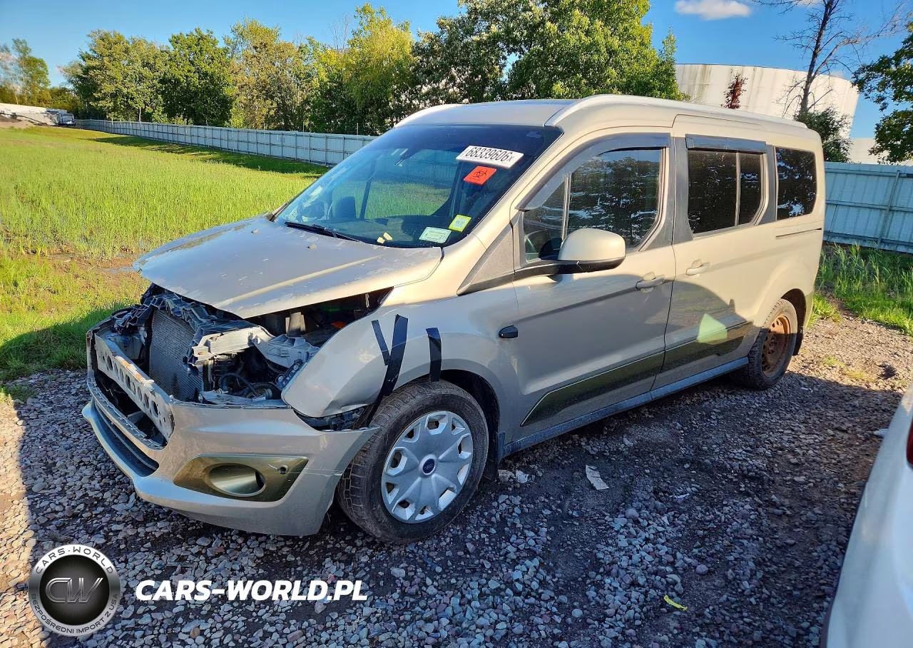 2015 Ford Transit Connect Titanium Delivery Van VIN:NM0GE9G72F1188219 - 1