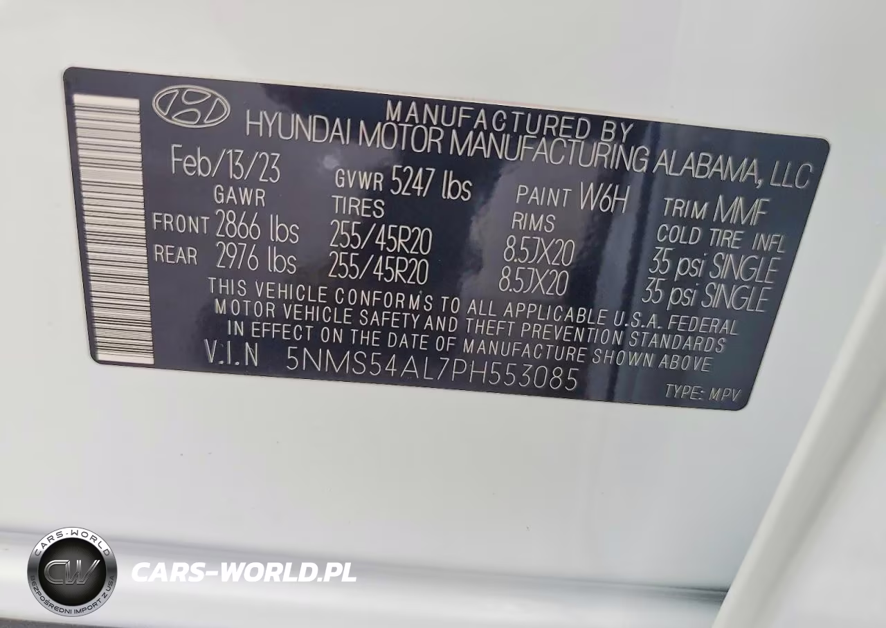 2023 Hyundai Santa Fe Calligraphy VIN:5NMS54AL7PH553085 - 14