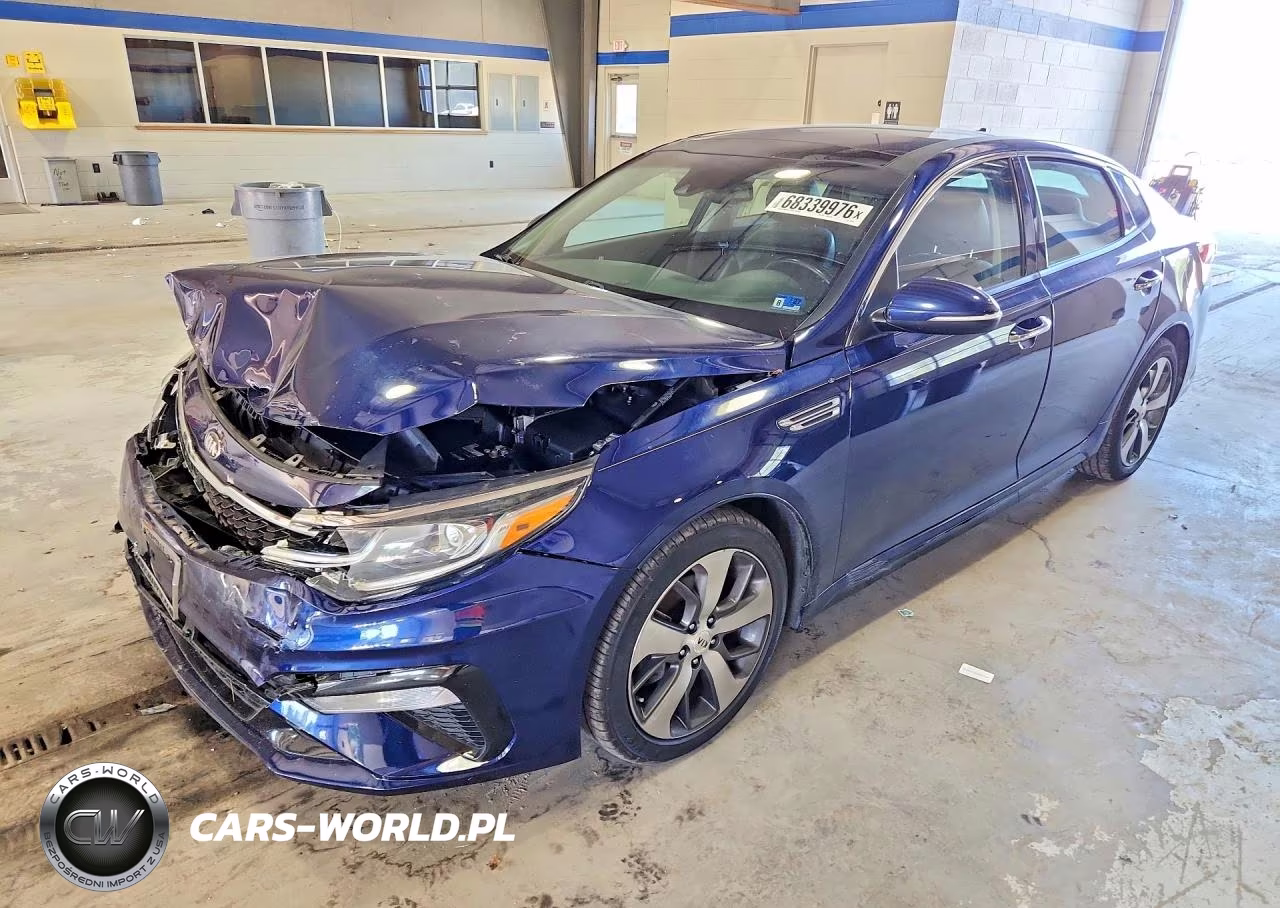 2019 Kia Optima S VIN:5XXGT4L34KG372879 - 1