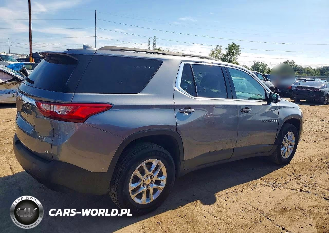 2021 Chevrolet Traverse Awd Lt Cloth VIN:1GNEVGKW7MJ261084 - 3
