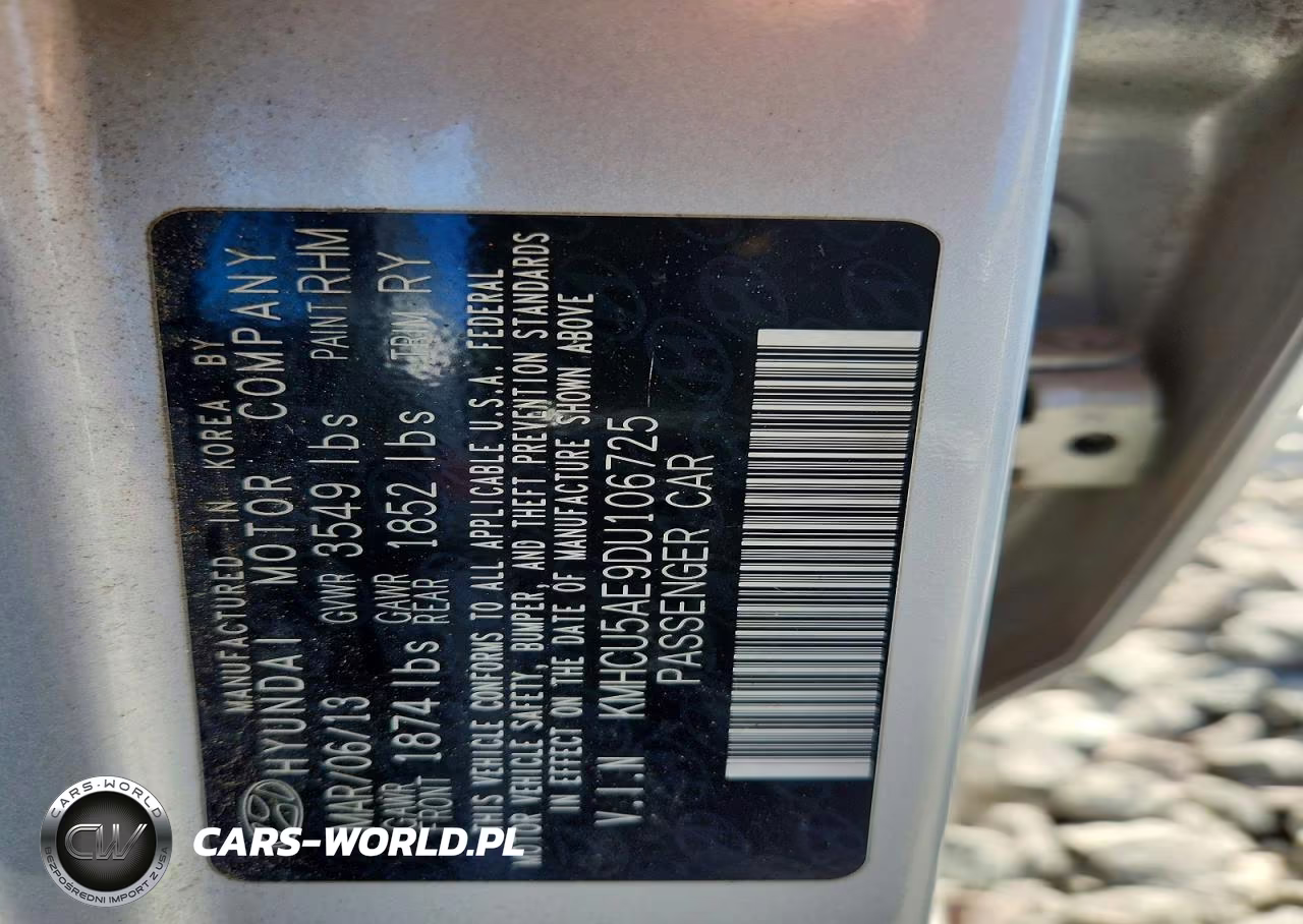 2013 Hyundai Accent Se VIN:KMHCU5AE9DU106725 - 12