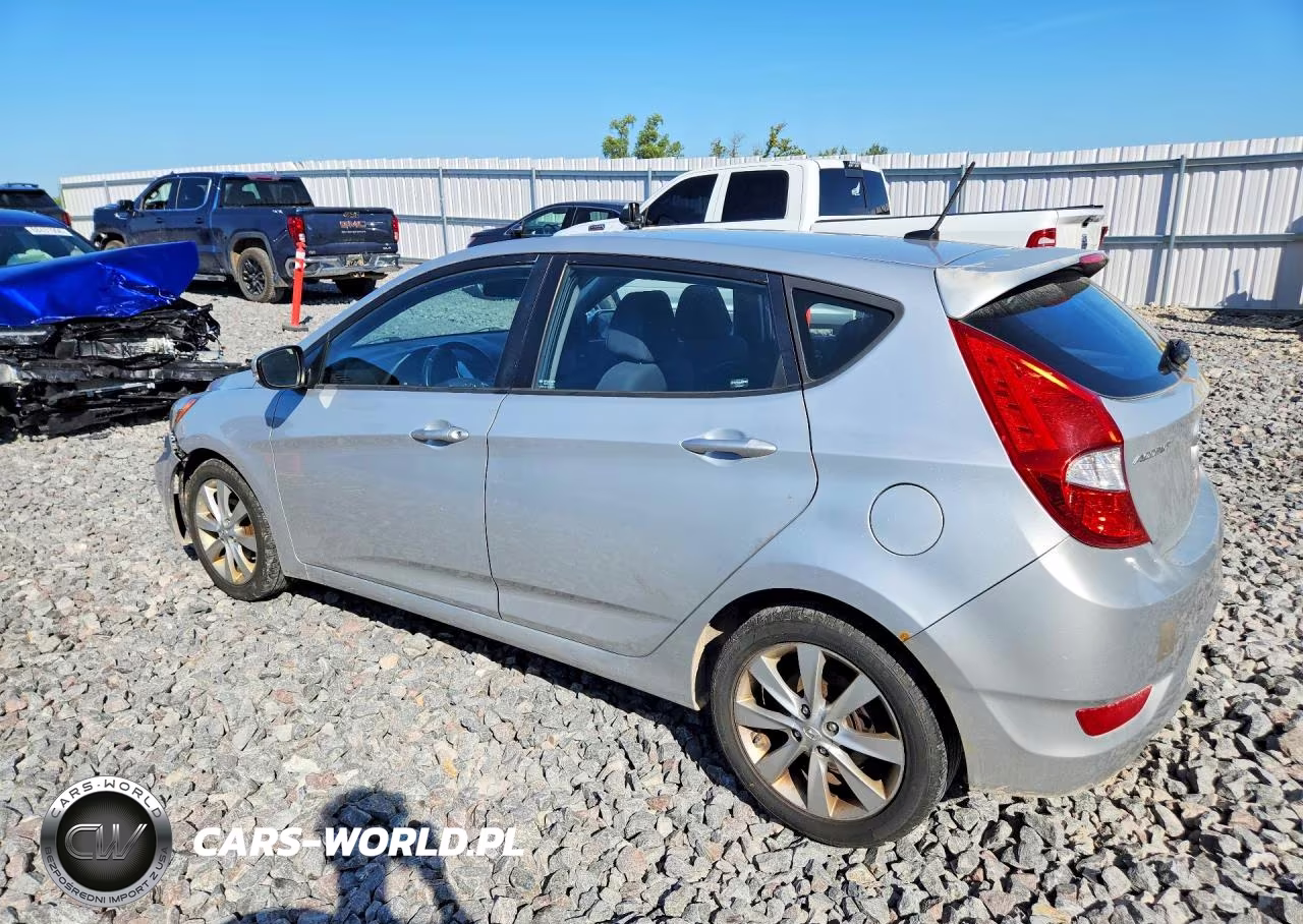 2013 Hyundai Accent Se VIN:KMHCU5AE9DU106725 - 2