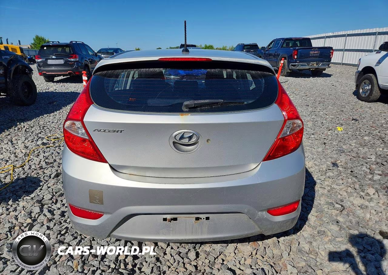 2013 Hyundai Accent Se VIN:KMHCU5AE9DU106725 - 6