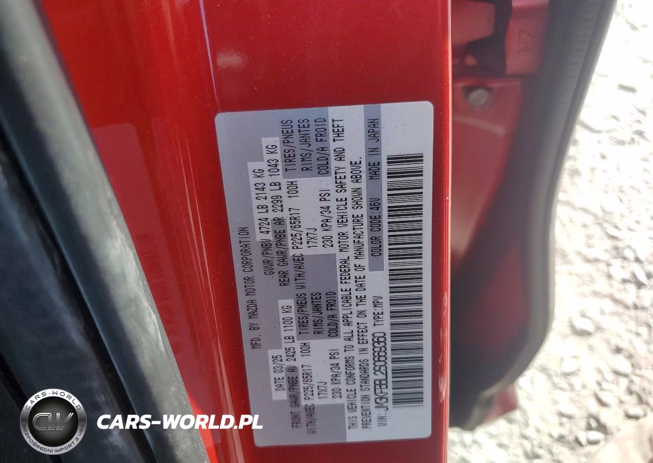 2025 Mazda Cx-5 Select VIN:JM3KFBBL2S0669360 - 13
