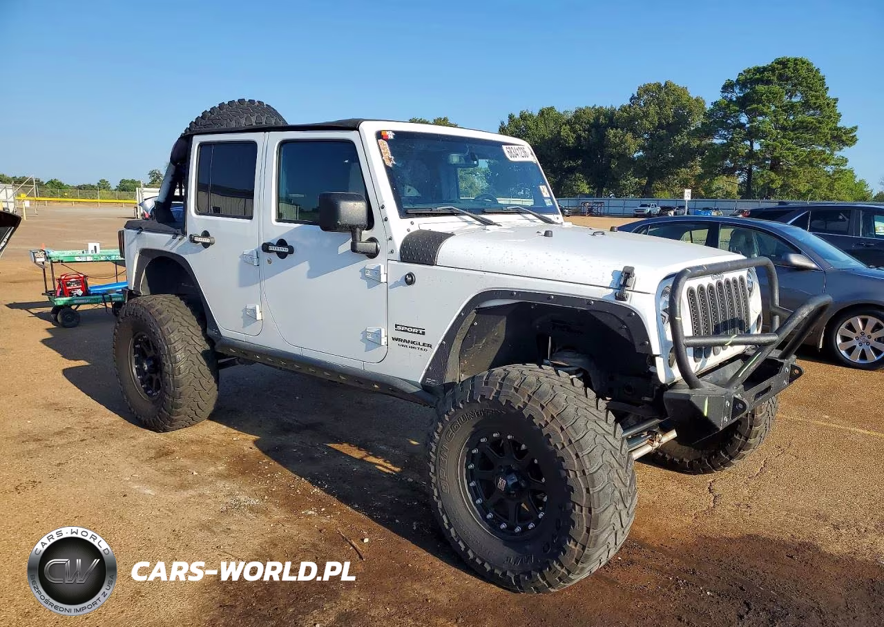2016 Jeep Wrangler Unlimited Sport VIN:1C4BJWDG0GL118672 - 4