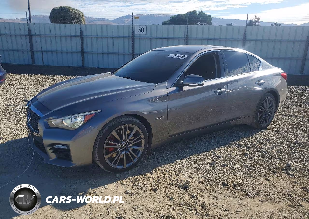 2017 Infiniti Q50 Red Sport 400