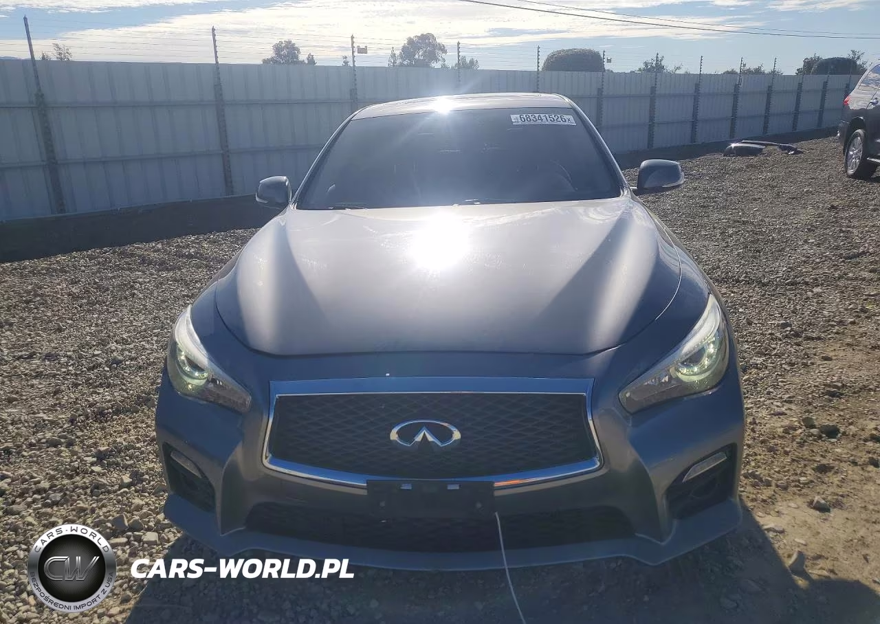 2017 Infiniti Q50 Red Sport 400 VIN:JN1FV7AR3HM871239 - 5