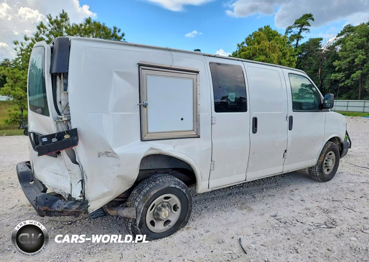 2009 Chevrolet Express G2500 Delivery Van VIN:1GCGG25C091172075 - 3