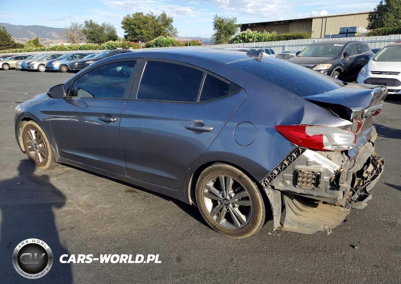 2018 Hyundai Elantra Sel VIN:5NPD84LF3JH327742 - 2