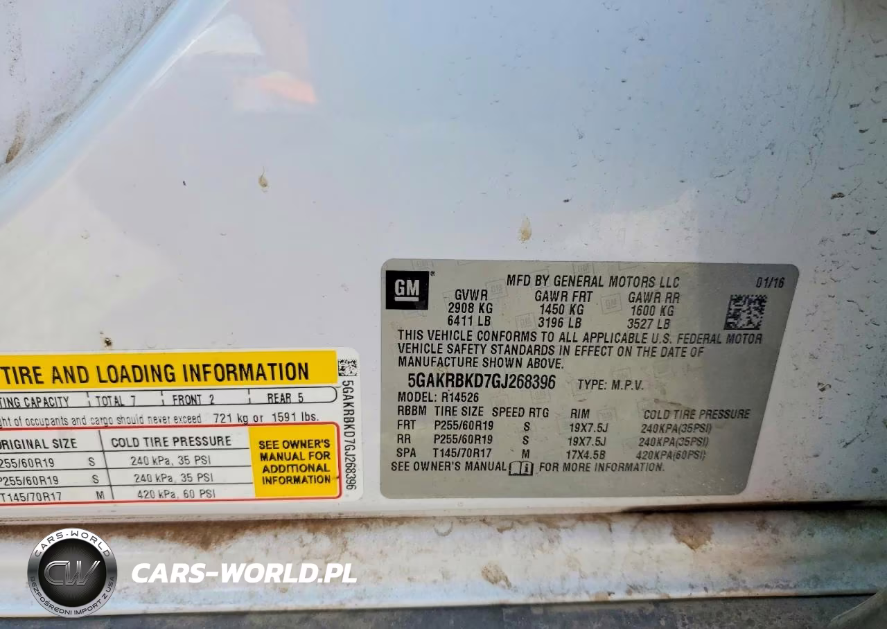 2016 Buick Enclave VIN:5GAKRBKD7GJ268396 - 13