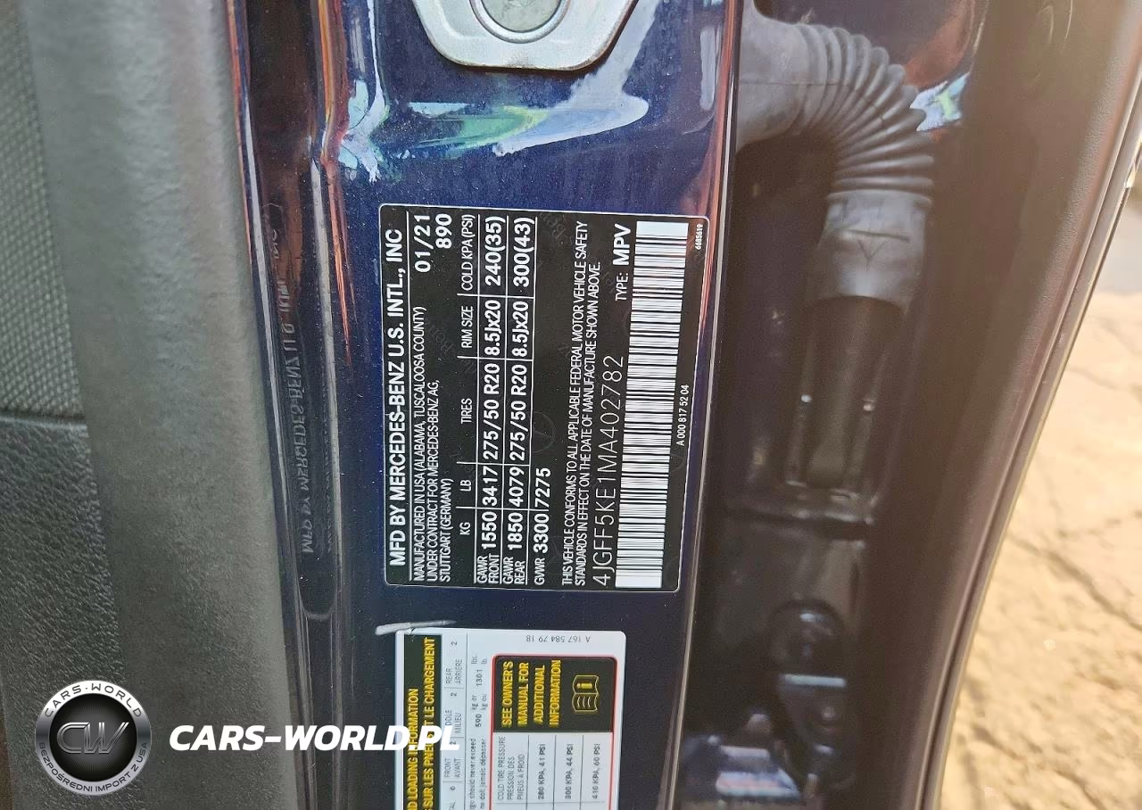 2021 Mercedes-Benz Gls 450 4Matic VIN:4JGFF5KE1MA402782 - 13