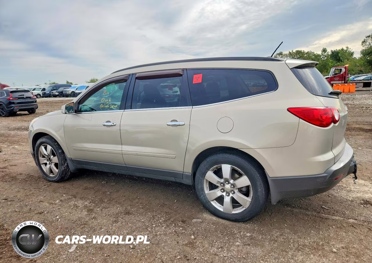 2012 Chevrolet Traverse Lt VIN:1GNKRGED4CJ273872 - 2