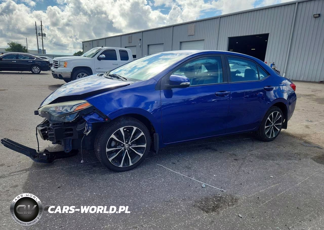 2019 Toyota Corolla Se VIN:2T1BURHE0KC127633 - 1