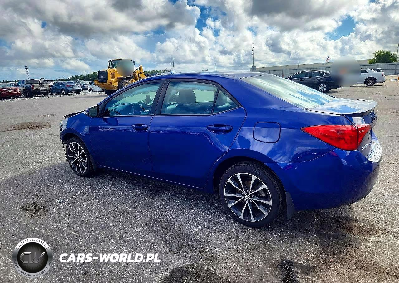 2019 Toyota Corolla Se VIN:2T1BURHE0KC127633 - 2