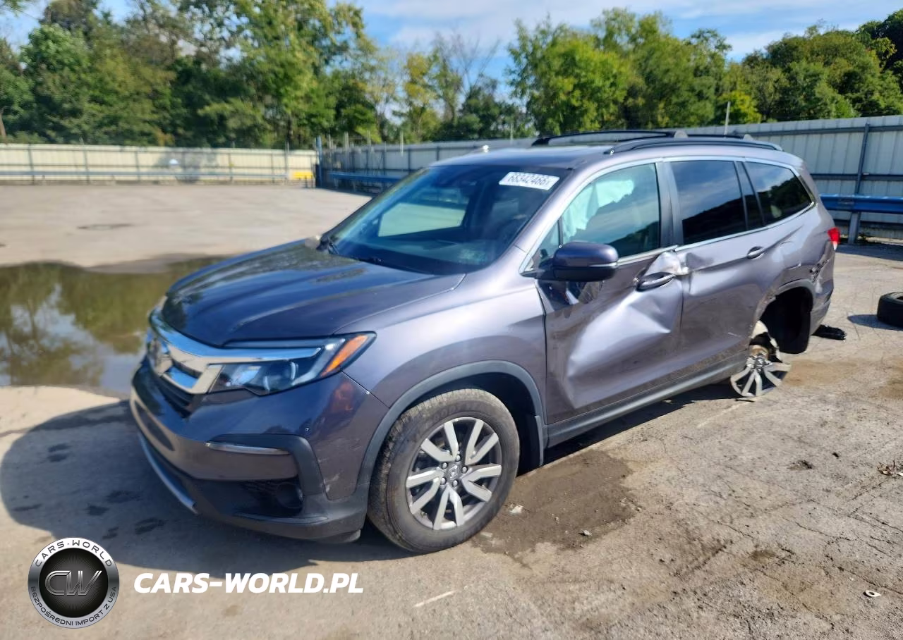 2020 Honda Pilot Exl VIN:5FNYF6H52LB066494 - 1