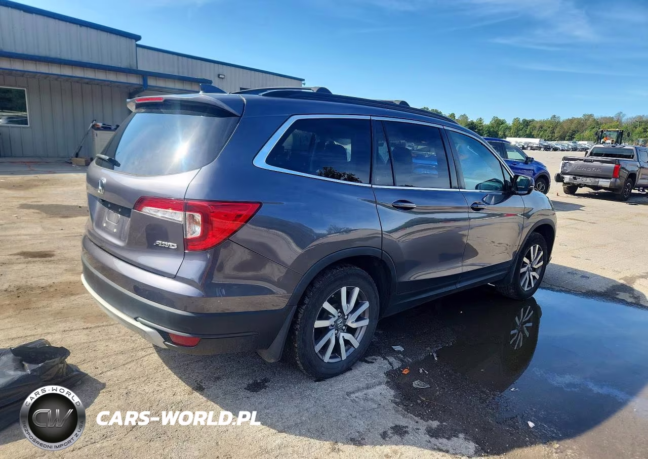 2020 Honda Pilot Exl VIN:5FNYF6H52LB066494 - 3