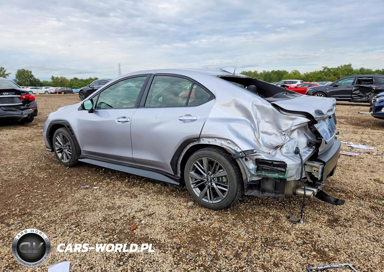 2022 Subaru Wrx VIN:JF1VBAA61N9027452 - 2