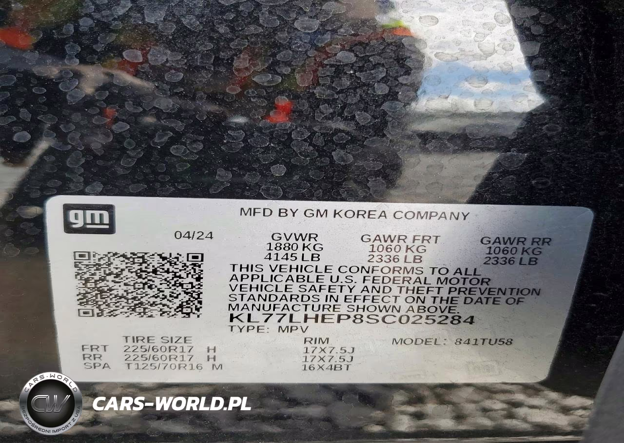 2025 Chevrolet Trax 1Lt VIN:KL77LHEP8SC025284 - 13
