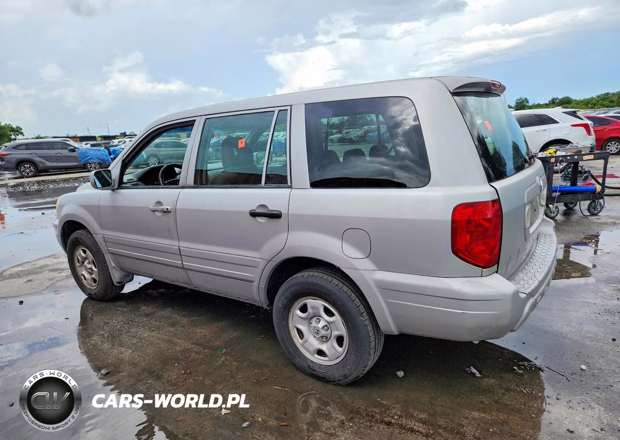 2003 Honda Pilot Lx VIN:2HKYF18113H509235 - 2