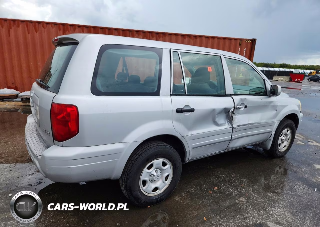 2003 Honda Pilot Lx VIN:2HKYF18113H509235 - 3