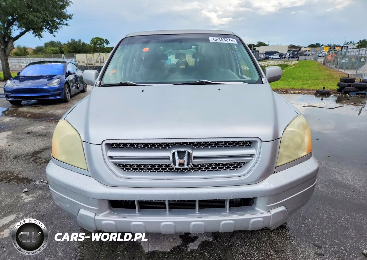 2003 Honda Pilot Lx VIN:2HKYF18113H509235 - 5