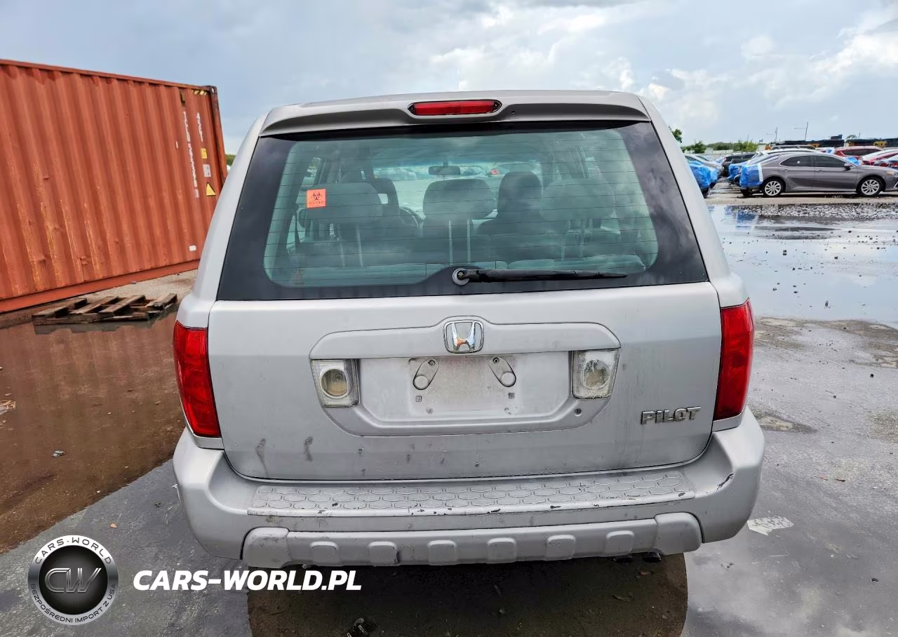 2003 Honda Pilot Lx VIN:2HKYF18113H509235 - 6