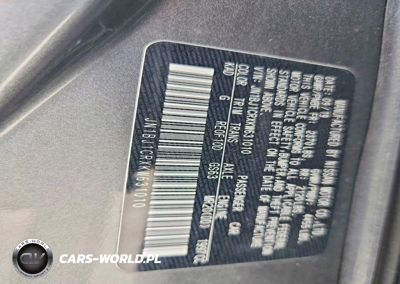 2019 Nissan Rogue Sport S VIN:JN1BJ1CRXKW631010 - 13