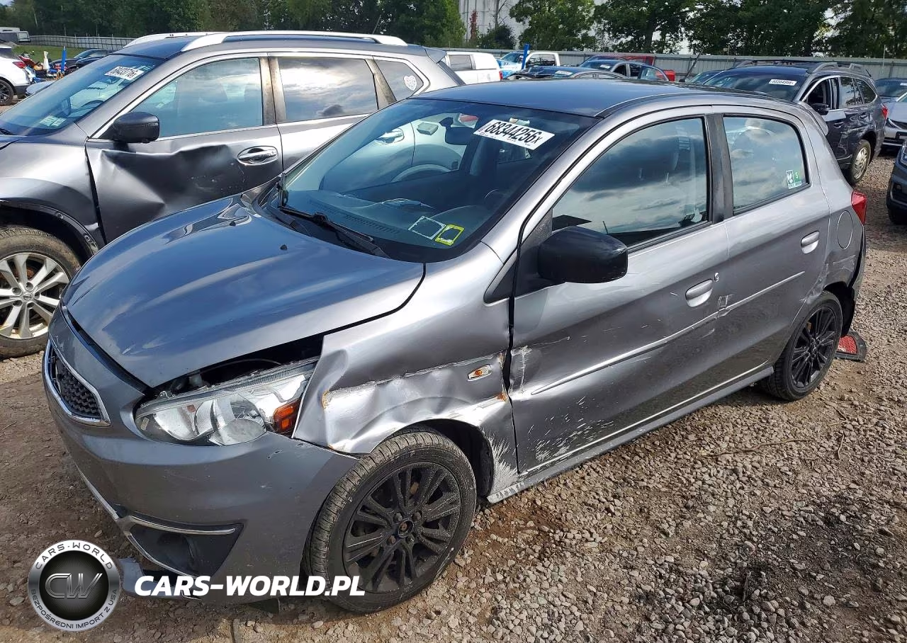 2019 Mitsubishi Mirage Le VIN:ML32A5HJ2KH004591 - 1