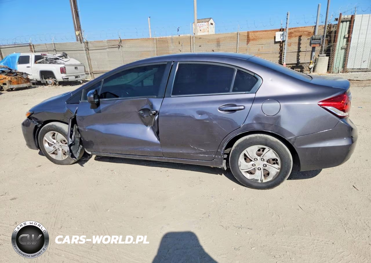 2015 Honda Civic Lx VIN:19XFB2F50FE249904 - 2