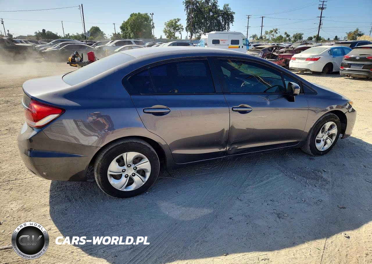 2015 Honda Civic Lx VIN:19XFB2F50FE249904 - 3