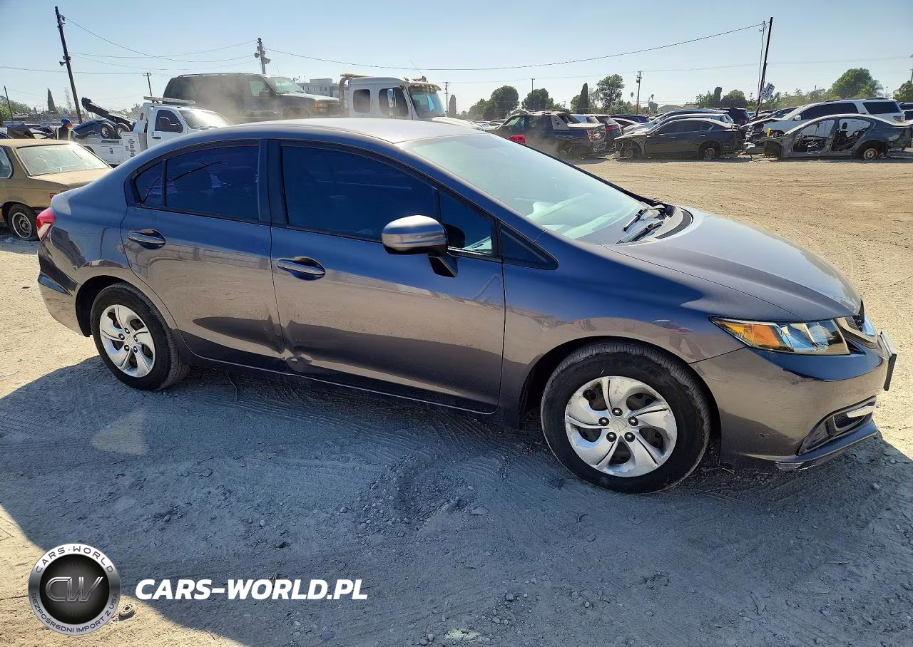 2015 Honda Civic Lx VIN:19XFB2F50FE249904 - 4