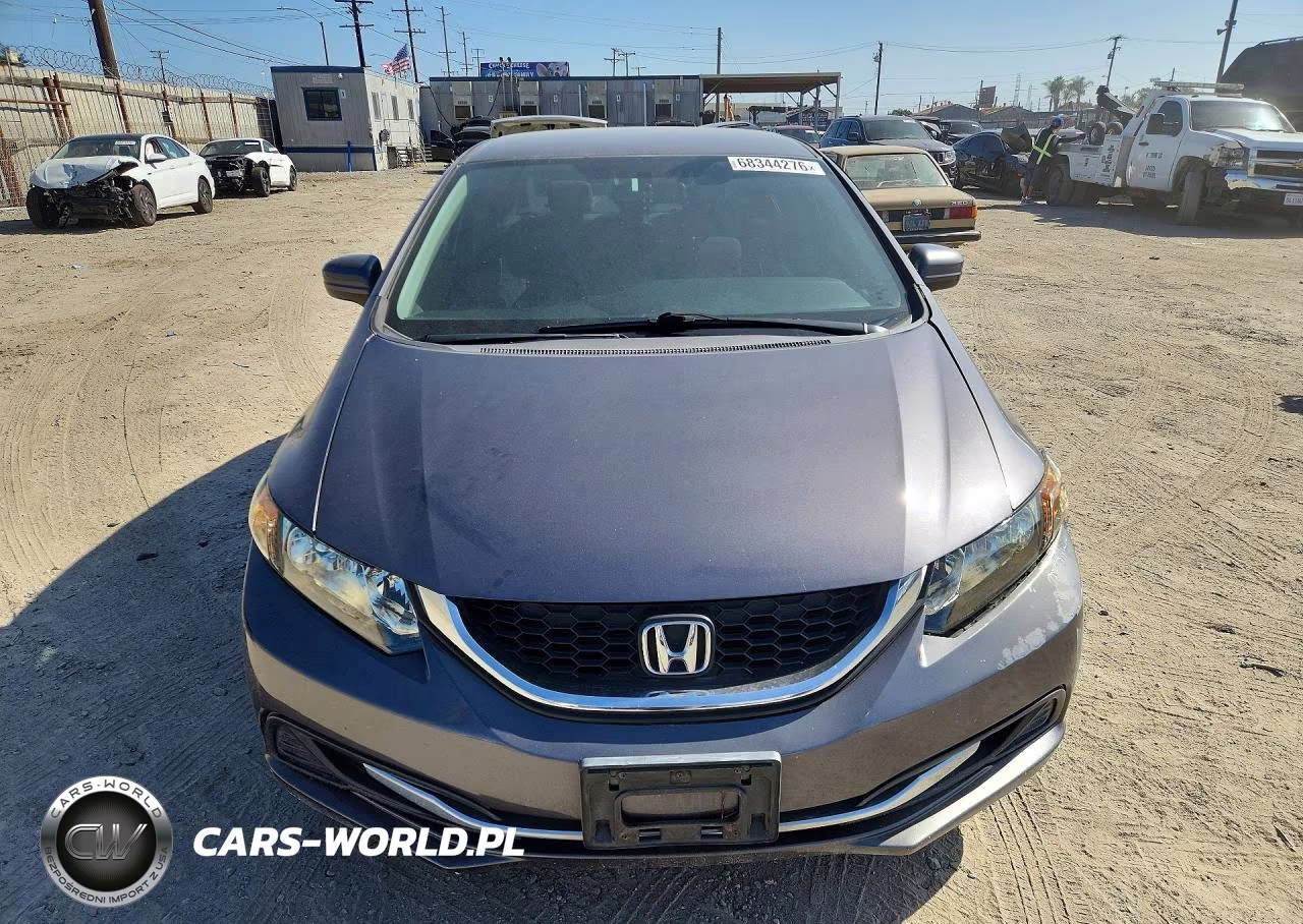 2015 Honda Civic Lx VIN:19XFB2F50FE249904 - 5
