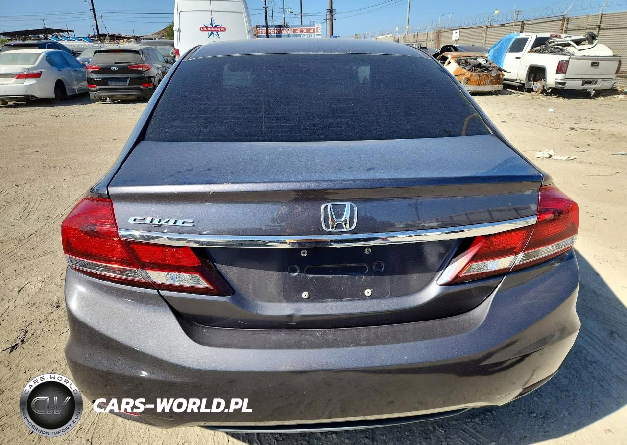 2015 Honda Civic Lx VIN:19XFB2F50FE249904 - 6