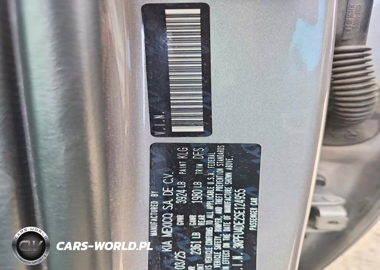 2025 Kia K4 Ex VIN:3KPFU4DE2SE124955 - 12