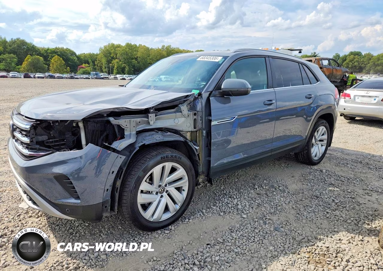 2022 Volkswagen Atlas Cross Sport Se VIN:1V2KE2CA3NC211952 - 1