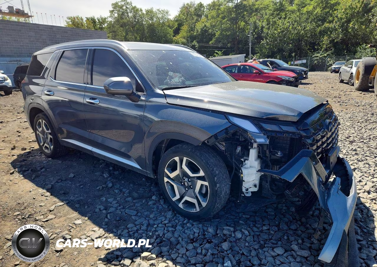 2025 Hyundai Palisade Sel Premium VIN:KM8R4DGE5SU916586 - 4