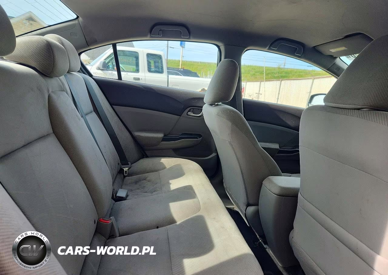 2012 Honda Civic Lx VIN:2HGFB2F59CH583334 - 10
