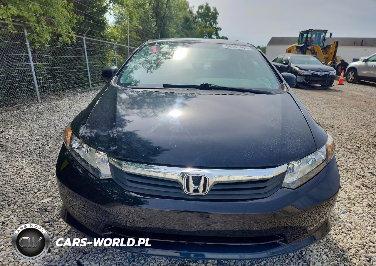 2012 Honda Civic Lx VIN:2HGFB2F59CH583334 - 5