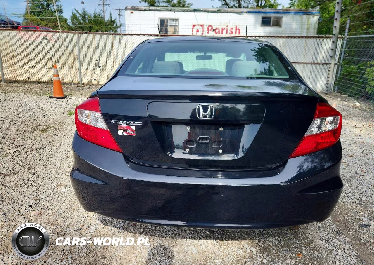 2012 Honda Civic Lx VIN:2HGFB2F59CH583334 - 6