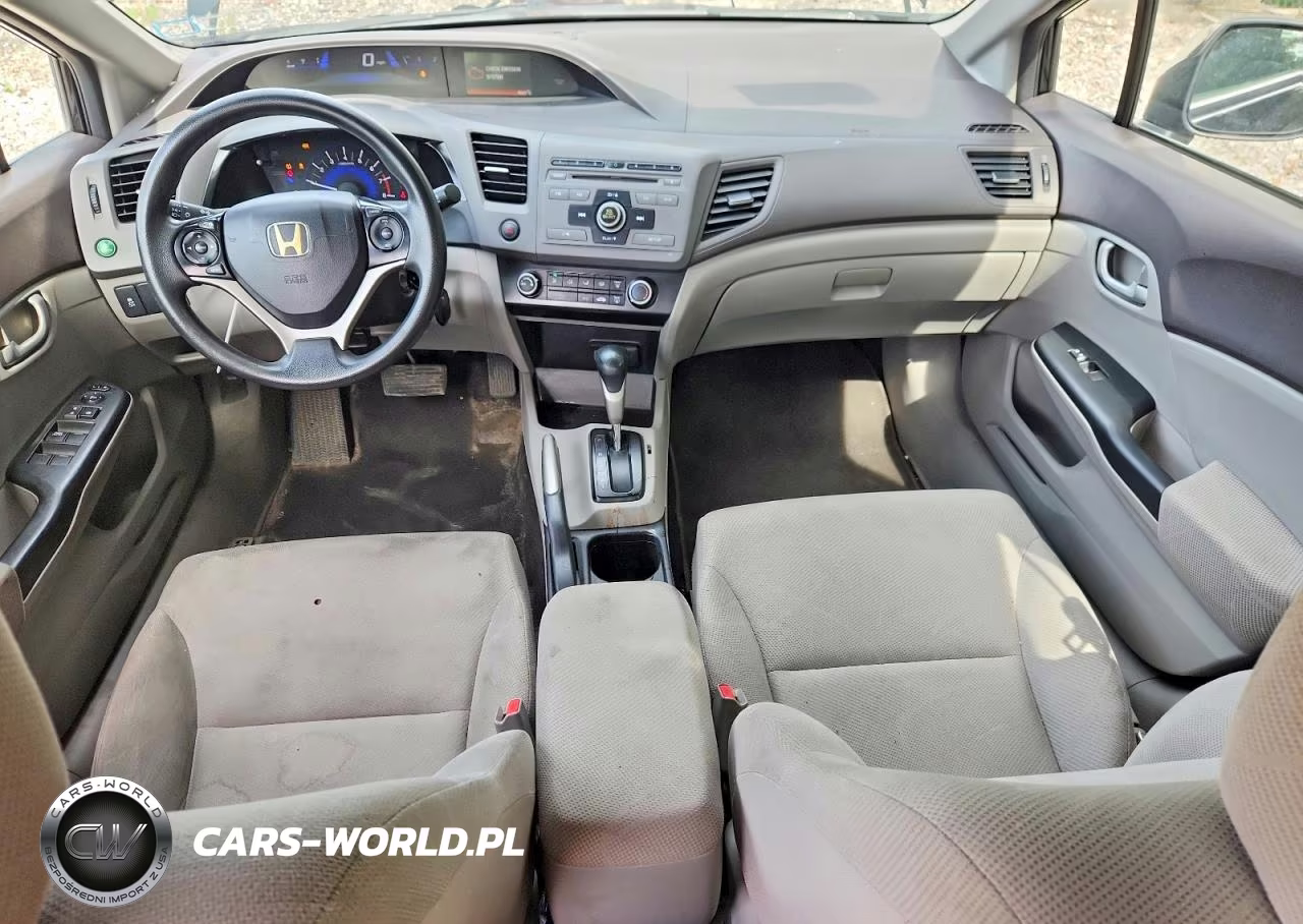 2012 Honda Civic Lx VIN:2HGFB2F59CH583334 - 8