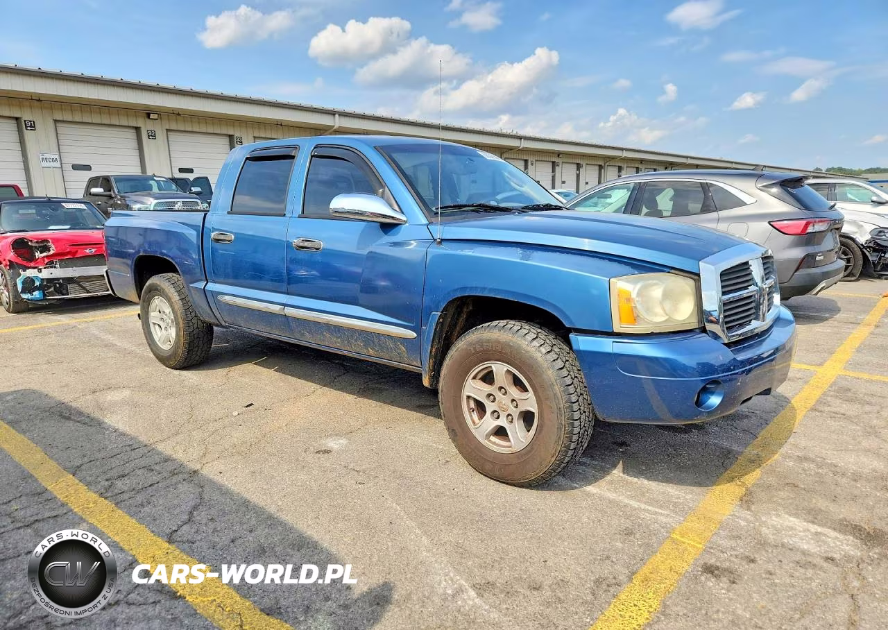 2005 Dodge Dakota Quad Laramie VIN:1D7HE58N55S223072 - 4