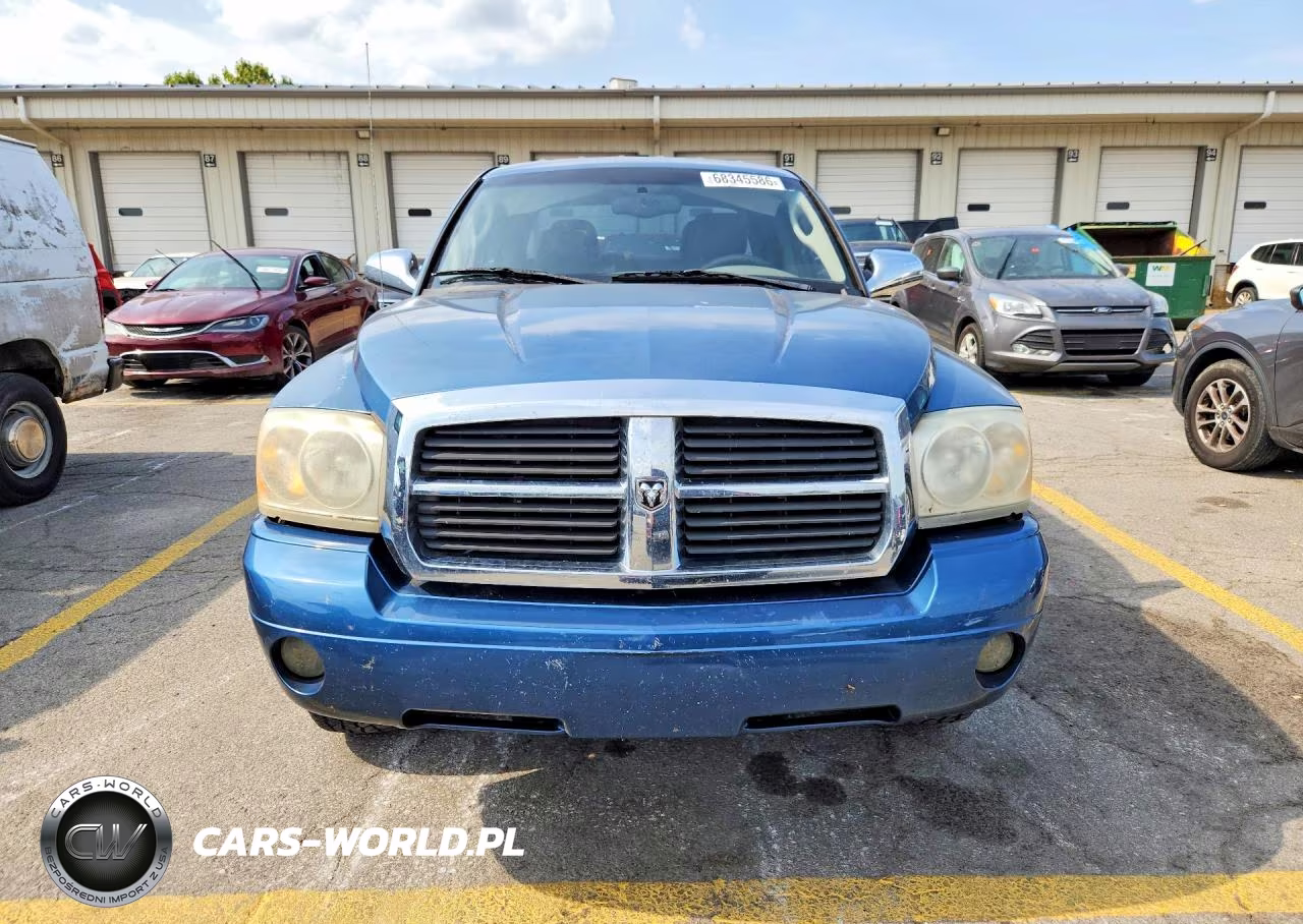 2005 Dodge Dakota Quad Laramie VIN:1D7HE58N55S223072 - 5