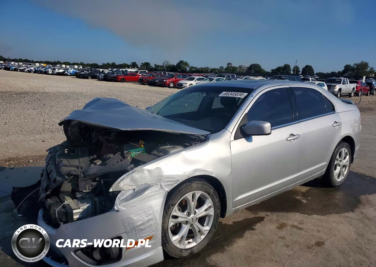 2012 Ford Fusion Se VIN:3FAHP0HA3CR267624 - 1
