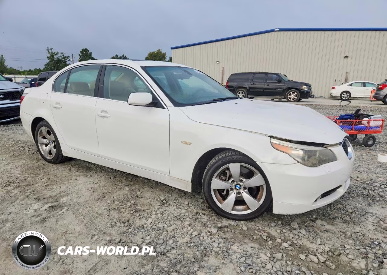 2007 BMW 525 I VIN:WBANE535X7CW65800 - 4
