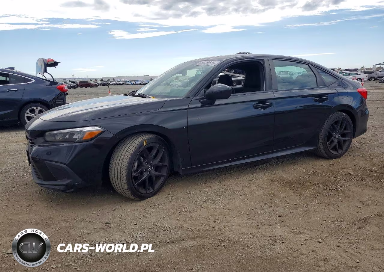 2022 Honda Civic Sport VIN:2HGFE2F59NH531647 - 1