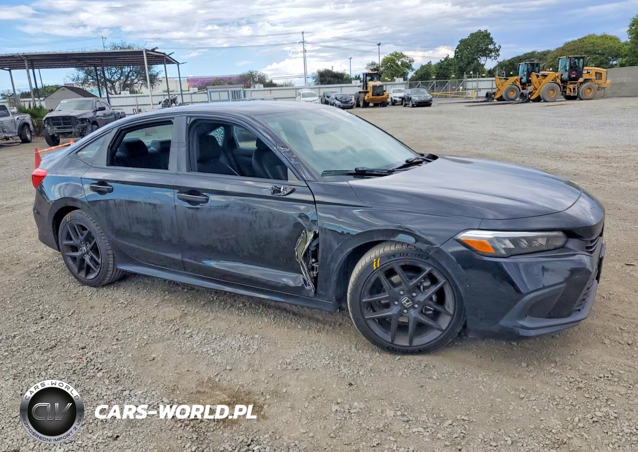 2022 Honda Civic Sport VIN:2HGFE2F59NH531647 - 4