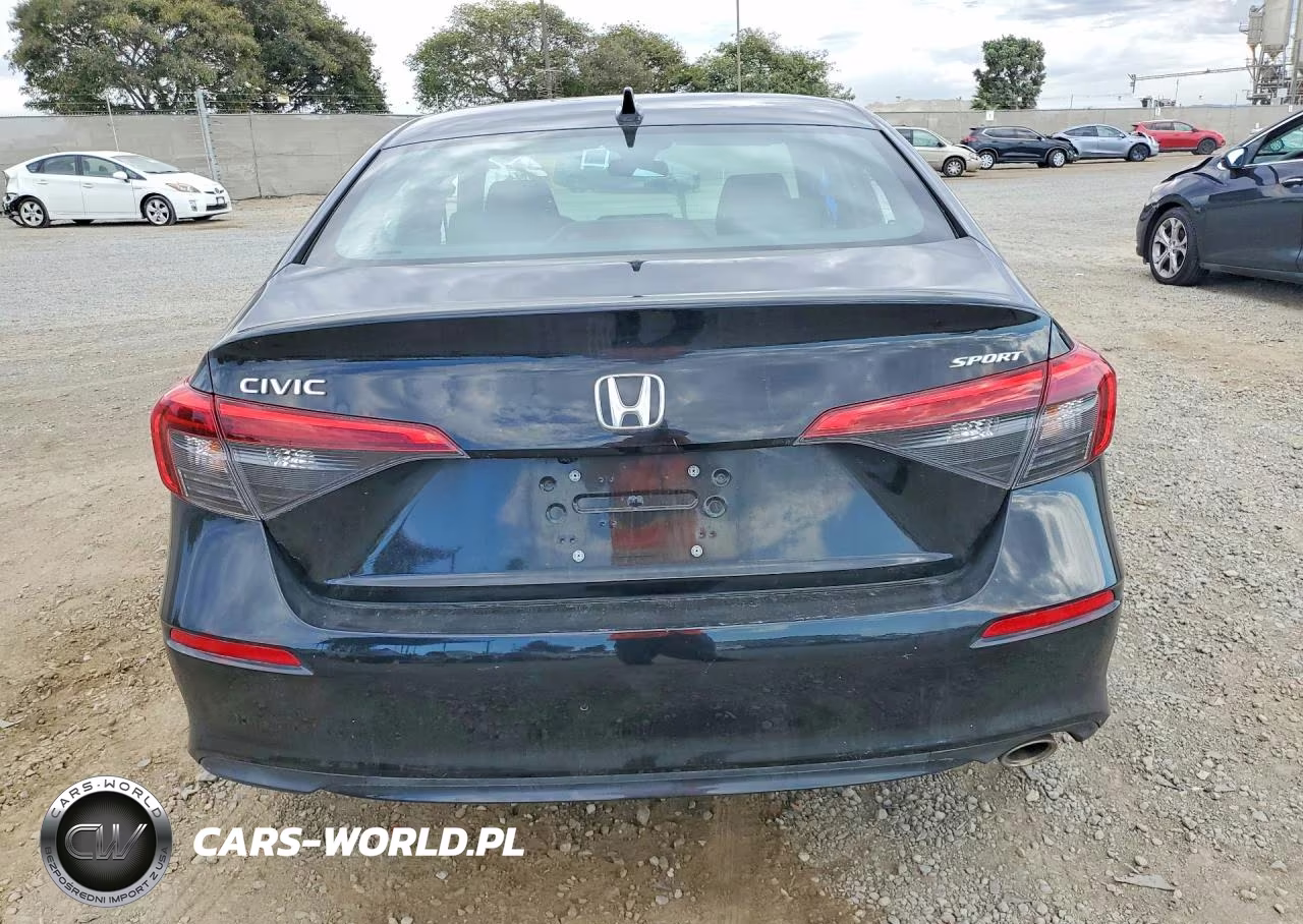 2022 Honda Civic Sport VIN:2HGFE2F59NH531647 - 6