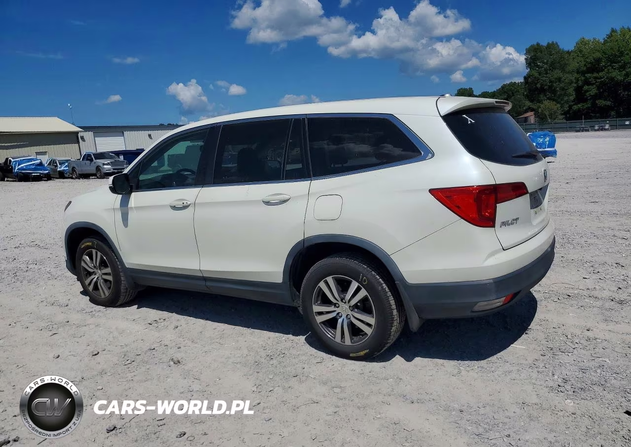 2017 Honda Pilot Exl VIN:5FNYF6H59HB036576 - 2