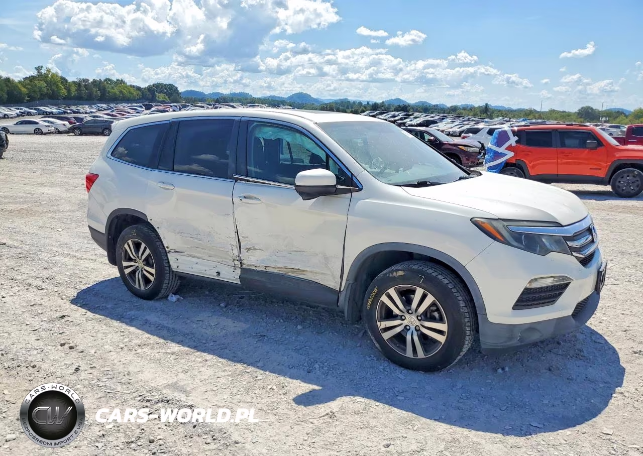 2017 Honda Pilot Exl VIN:5FNYF6H59HB036576 - 4