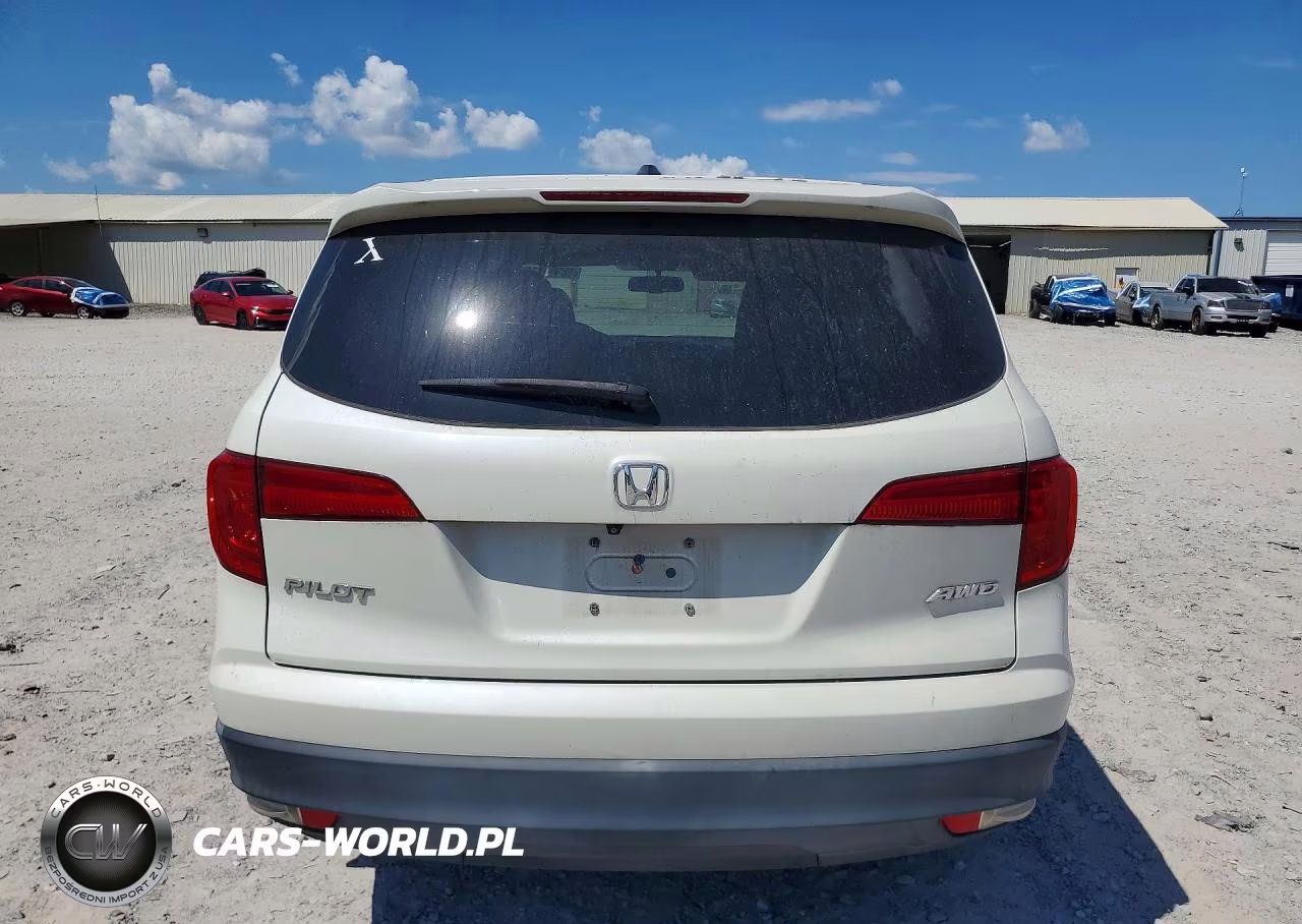 2017 Honda Pilot Exl VIN:5FNYF6H59HB036576 - 6